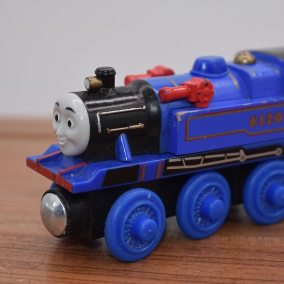 2003 BELLE 6120 Thomas Tank Engine Friends Wooden Railway Train VERY RARE - Picture 5 of 9